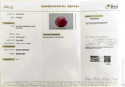 7.6/CT Natural Ruby Stone with Govt. Lab Certificate-16275S206803